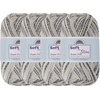 image:imageJubileeYarn Soft and Slim Yarn  50gSkein Bamboo Rayon Wool Blend  Shades of Pink  4 Skeins113 Hera