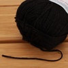 image:imageJubileeYarn Soft and Slim Yarn  50gSkein Bamboo Rayon Wool Blend  Shades of Pink  4 Skeins2622 Tuxedo Black