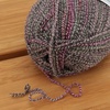 image:imageJubileeYarn Soft and Slim Yarn  50gSkein Bamboo Rayon Wool Blend  Shades of Pink  4 Skeins983 Purple Haze