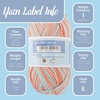 image:imageJubileeYarn Soft and Slim Yarn  50gSkein Bamboo Rayon Wool Blend  Shades of Pink  4 Skeins990 Candy Swirl