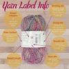 image:imageJubileeYarn Soft and Slim Yarn  50gSkein Bamboo Rayon Wool Blend  Shades of Pink  4 SkeinsVariety Package