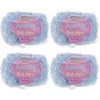image:imageJubileeYarn Sparkly Dish Scrubby Yarn  50gBall Worsted Polyester  Deep Blue  4 Balls03 Powder Blue