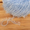 image:imageJubileeYarn Sparkly Dish Scrubby Yarn  50gBall Worsted Polyester  Deep Blue  4 Balls03 Powder Blue