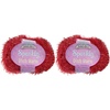 image:imageJubileeYarn Sparkly Dish Scrubby Yarn  50gBall Worsted Polyester  Deep Blue  4 Balls101 Red