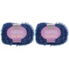 image:imageJubileeYarn Sparkly Dish Scrubby Yarn  50gBall Worsted Polyester  Deep Blue  4 Balls102 Deep Blue