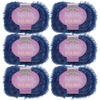image:imageJubileeYarn Sparkly Dish Scrubby Yarn  50gBall Worsted Polyester  Deep Blue  4 Balls102 Deep Blue