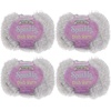 image:imageJubileeYarn Sparkly Dish Scrubby Yarn  50gBall Worsted Polyester  Deep Blue  4 Balls104 Blushed Grey