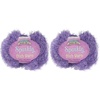 image:imageJubileeYarn Sparkly Dish Scrubby Yarn  50gBall Worsted Polyester  Deep Blue  4 Balls106 Purple
