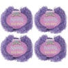 image:imageJubileeYarn Sparkly Dish Scrubby Yarn  50gBall Worsted Polyester  Deep Blue  4 Balls106 Purple