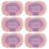 image:imageJubileeYarn Sparkly Dish Scrubby Yarn  50gBall Worsted Polyester  Deep Blue  4 Balls107 Pink