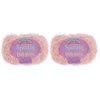 image:imageJubileeYarn Sparkly Dish Scrubby Yarn  50gBall Worsted Polyester  Deep Blue  4 Balls107 Pink