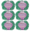 image:imageJubileeYarn Sparkly Dish Scrubby Yarn  50gBall Worsted Polyester  Deep Blue  4 Balls110 Forest Green