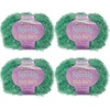 image:imageJubileeYarn Sparkly Dish Scrubby Yarn  50gBall Worsted Polyester  Deep Blue  4 Balls110 Forest Green