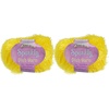 image:imageJubileeYarn Sparkly Dish Scrubby Yarn  50gBall Worsted Polyester  Deep Blue  4 Balls111 Yellow