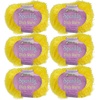 image:imageJubileeYarn Sparkly Dish Scrubby Yarn  50gBall Worsted Polyester  Deep Blue  4 Balls111 Yellow
