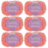 image:imageJubileeYarn Sparkly Dish Scrubby Yarn  50gBall Worsted Polyester  Deep Blue  4 Balls16 Live Coral
