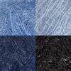 image:imageJubileeYarn Sparkly Dish Scrubby Yarn  50gBall Worsted Polyester  Deep Blue  4 BallsShades of Blue