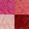 image:imageJubileeYarn Sparkly Dish Scrubby Yarn  50gBall Worsted Polyester  Deep Blue  4 BallsShades of Red