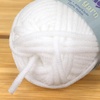image:imageJubileeYarn Spongy Dish Yarn  50gSkein Chunky Nylon Dishcloth  Black  4 Skeins02 Sparkle White