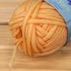 image:imageJubileeYarn Spongy Dish Yarn  50gSkein Chunky Nylon Dishcloth  Black  4 Skeins08 Cantaloupe