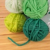 image:imageJubileeYarn Spongy Dish Yarn  50gSkein Chunky Nylon Dishcloth  Black  4 SkeinsShades of Green