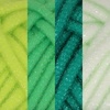 image:imageJubileeYarn Spongy Dish Yarn  50gSkein Chunky Nylon Dishcloth  Black  4 SkeinsShades of Green