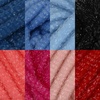 image:imageJubileeYarn Spongy Dish Yarn  50gSkein Chunky Nylon Dishcloth  Black  4 SkeinsShades of Red  Shades of Blue