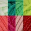 image:imageJubileeYarn Spongy Dish Yarn  50gSkein Chunky Nylon Dishcloth  Black  4 SkeinsShades of Red  Shades of Green