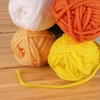 image:imageJubileeYarn Spongy Dish Yarn  50gSkein Chunky Nylon Dishcloth  Black  4 SkeinsVariety Package