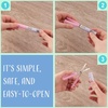image:imageJubileeYarn TSA Compliant Mini Pen Portable Travel Safety Scissors  Light Blue  1 PairChef Puppy
