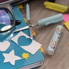 image:imageJubileeYarn TSA Compliant Mini Pen Portable Travel Safety Scissors  Light Blue  1 PairChef Puppy