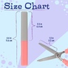 image:imageJubileeYarn TSA Compliant Mini Pen Portable Travel Safety Scissors  Light Blue  1 PairPink