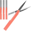image:imageJubileeYarn TSA Compliant PenStyle Portable Travel Scissors Bulk Pack  Red  10 ScissorsLiving Coral