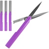 image:imageJubileeYarn TSA Compliant PenStyle Portable Travel Scissors Bulk Pack  Red  10 ScissorsPurple
