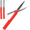 image:imageJubileeYarn TSA Compliant PenStyle Portable Travel Scissors Bulk Pack  Red  10 ScissorsRed
