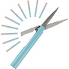 image:imageJubileeYarn TSA Compliant PenStyle Portable Travel Scissors Bulk Pack  Red  10 ScissorsTurquoise