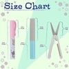 image:imageJubileeYarn TSA Compliant Portable Travel Safety Folding Scissors Set One Gold One Silver Two Thread Snips and a Fabric Measuring TapeAssortment G