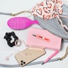 image:imageJubileeYarn TSA Compliant Push Open Folding Safety Scissors  Pink Dark Blue Grey  1 Unit EachPink