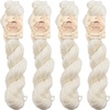 image:imageJubileeYarn Undyed Baby Soft Bamboo Cotton Yarn  100gHank  2 HanksBaby Soft Bamboo Cotton