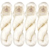image:imageJubileeYarn Undyed Baby Soft Bamboo Cotton Yarn  100gHank  2 HanksBamboo Cotton Chunky