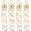 image:imageJubileeYarn Undyed Baby Soft Bamboo Cotton Yarn  100gHank  2 HanksBamboo Cotton Sport