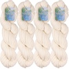 image:imageJubileeYarn Undyed Baby Soft Bamboo Cotton Yarn  100gHank  2 HanksMerino Au Naturel