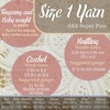 image:imageJubileeYarn Undyed Yarn  70 Wool 30 Nylon  100g153 Yards  3 PackSoft and Slim Baby Undyed