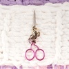 image:imageJubileeYarn Unicorn Embroidery Craft Stainless Steel Scissors  Silver  1 PairGradient