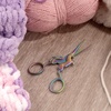 image:imageJubileeYarn Unicorn Embroidery Craft Stainless Steel Scissors  Silver  1 PairRainbow
