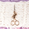 image:imageJubileeYarn Unicorn Embroidery Craft Stainless Steel Scissors  Silver  1 PairRose Gold