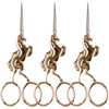 image:imageJubileeYarn Unicorn Embroidery Craft Stainless Steel Scissors  Silver  1 PairRose Gold