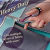 image:imageJubileeYarn Unicorn Embroidery Craft Stainless Steel Scissors  Silver  1 PairSet Blue