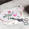 image:imageJubileeYarn Unicorn Embroidery Craft Stainless Steel Scissors  Silver  1 PairSet Red
