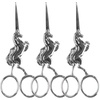 image:imageJubileeYarn Unicorn Embroidery Craft Stainless Steel Scissors  Silver  1 PairSilver